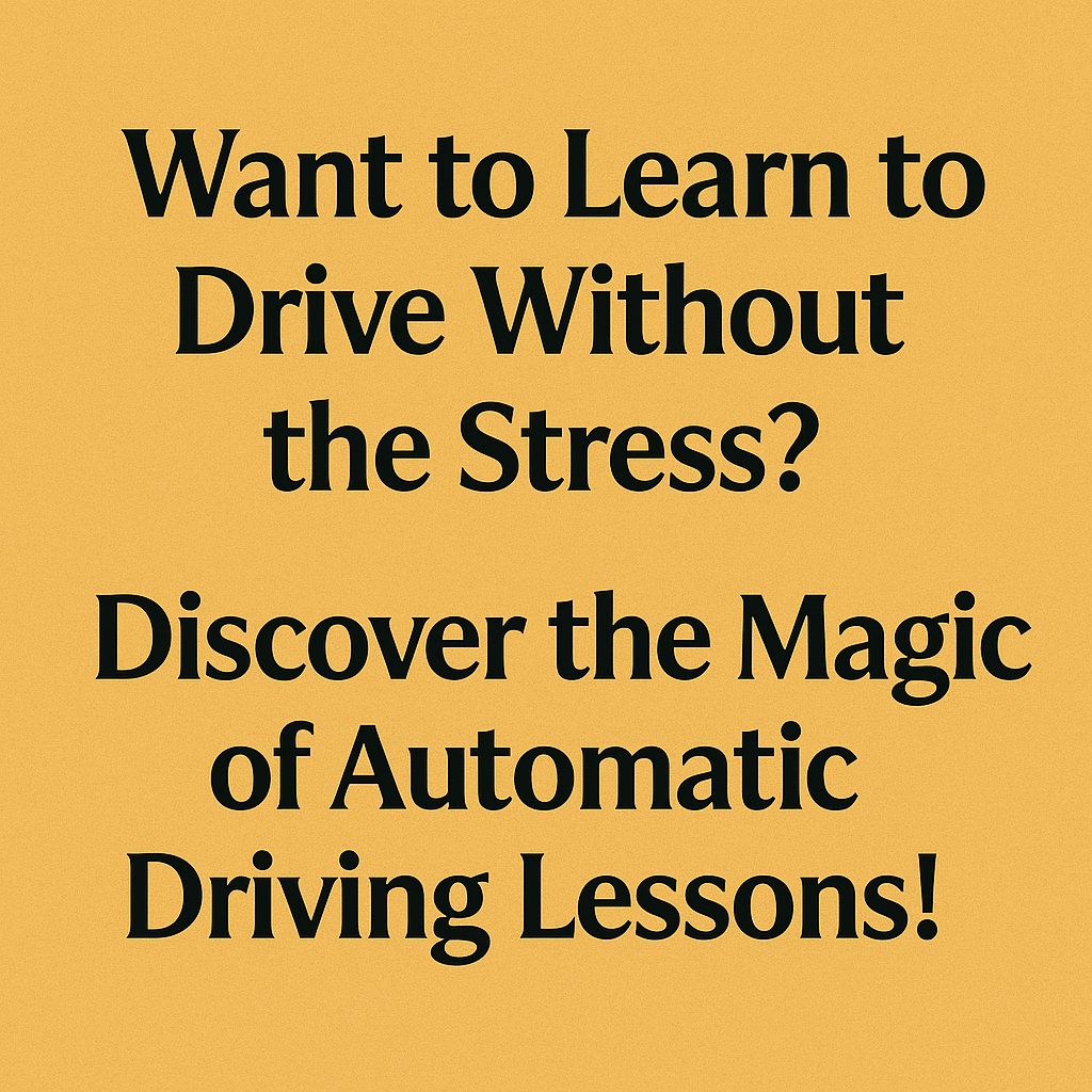 Automatic Driving Lessons