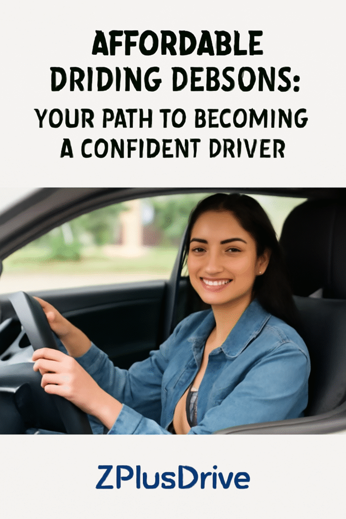 Affordable Driving Lessons