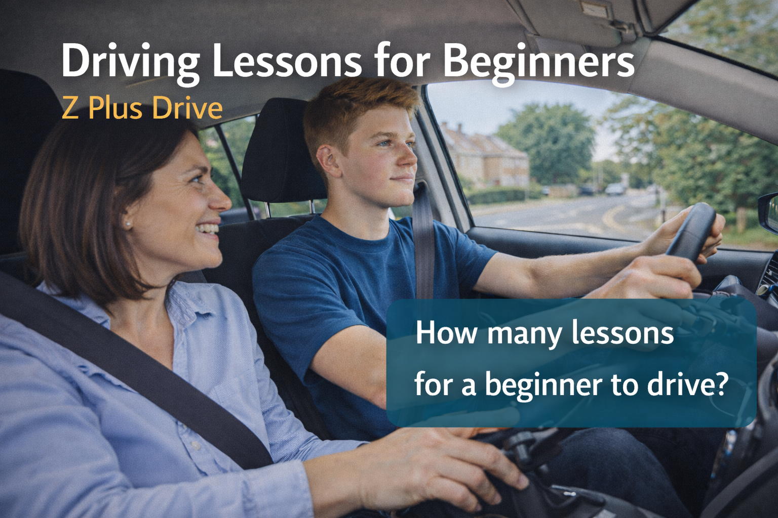 Driving lessons for beginners