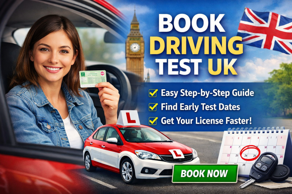 book driving test UK