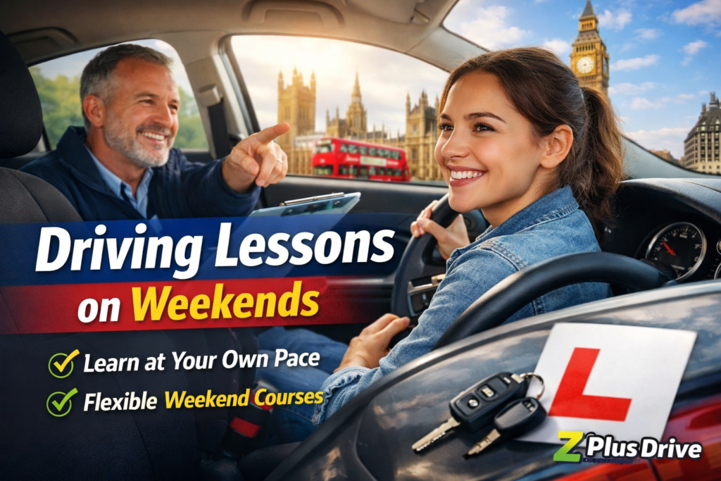 Driving Lessons on Weekends