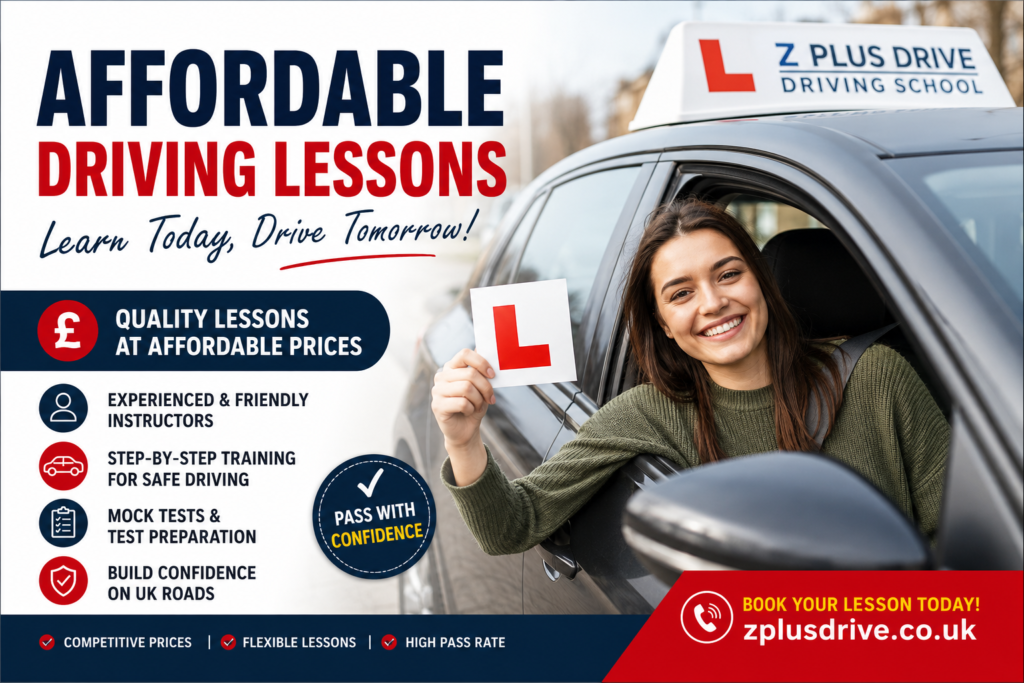 Affordable Driving Lessons